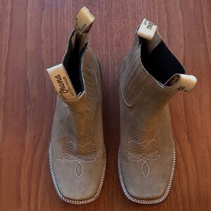 Mexican ORONA Botines Leather Cowboy Boots